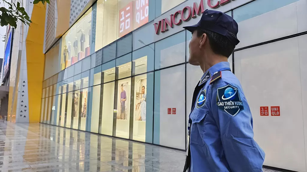 Dịch vụ bảo vệ trung tâm thương mại chuyên nghiệp Sao Thiên Vương
